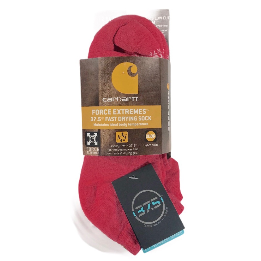 2pr Carhartt Force Extremes 37.5 Fast Drying Socks